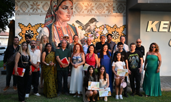 5. Uluslararası Güzelyurt Sanat Buluşması Sergisi açıldı