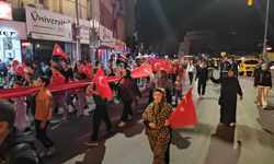 Afyonkarahisar'da Büyük Taarruz'un 104. yıl dönümü dolayısıyla fener alayı düzenlendi