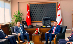 Dursun Oğuz, Türkiye Emniyet Genel Müdürü Ali Fidan’ı kabul etti