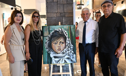 Güzelyurt’ta 5. Uluslararası Sanat Buluşması Sergisi açıldı