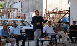 Sadıkoğlu esnafla bir araya geldi
