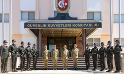 Kıbrıs Türk Barış Kuvvetleri Komutanlığında devir teslim töreni