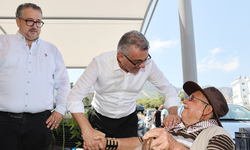 Cumhurbaşkanı Erhürman, Girne Açık Pazarı ziyaret etti