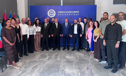 Başbakan Üstel, Onbeş Kasım Kıbrıs Üniversitesi’ni ziyaret etti