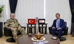 Dışişleri Bakanı Ertuğruloğlu, Kara Kuvvetleri Komutanı Orgeneral Tokel ile görüştü