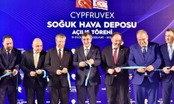 Cypfruvex Güzelyurt Soğuk Hava Deposu Entegre Tesisleri hizmete açıldı