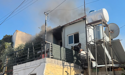 SURLARİÇİ’NDE KORKUTAN YANGIN: EV KULLANILAMAZ HALE GELDİ