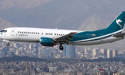 İran merkezli Caspian Airlines'e ait yolcu uçağı haciz nedeniyle seferden çekildi