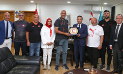 Dışişleri Bakanı Ertuğruloğlu, T-Bikers heyetini kabul etti