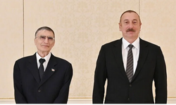 Azerbaycan Cumhurbaşkanı Aliyev, Nobel ödüllü Türk bilim insanı Sancar'ı "Şöhret" nişanıyla ödüllendirdi