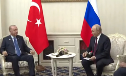 Cumhurbaşkanı Erdoğan, Putin ile bir araya geldi