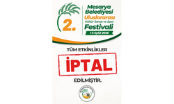 Mesarya Belediyesi: "2. Uluslararası Kültür, Sanat ve Spor Festivali iptal edildi"