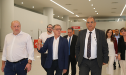 Sucuoğlu, Ercan Havalimanı’nda incelemelerde bulundu