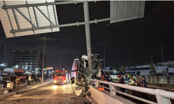 Adana’da Otobüs Kazası