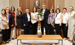 CTP Kadın Örgütü, Erhürman’ı ziyaret etti