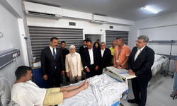 AK Parti Genel Başkan Yardımcısı Yayman, kazazedeleri ziyaret etti