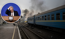 Ukrayna’da Trene Saldırı