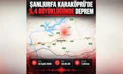 Şanlıurfa’da şiddetli deprem: Çevre illerde de hissedildi