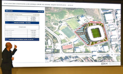 Atatürk Stadyumu ve Çok Amaçlı Spor Kompleksi kamuoyuna tanıtıldı