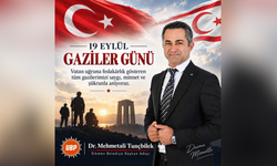 Tunçbilek’ten Gaziler Günü mesajı
