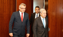Erhürman, Guterres ile New York’taki görüşmesini tamamladı