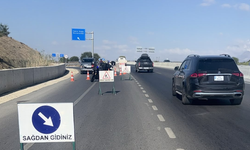 Lefkoşa Kuzey Çevre Yolu'nun bir bölümü trafiğe kapatıldı