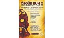 “Özgür Ruh 2” sanat etkinliği, 19 Ekim’de AKM Sergi Salonu’nda açılıyor