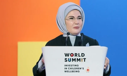 Emine Erdoğan: Gazze'deki 1 milyondan fazla çocuk, çocuk refahından haklarını alabilmenin hayaliyle yaşıyor