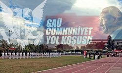 GAÜ “Cumhuriyet Yol Koşusu” düzenledi