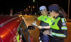 Trafik denetimleri: 34 araç trafikten men edildi, 5 sürücü tutuklandı