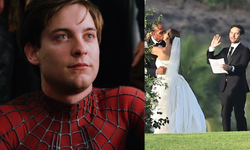 TOBEY MAGUIRE, ESKİ EŞİNİN NİKÂHINI KIYDI!