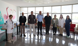 Polis mensuplarından çocuk onkoloji servisine anlamlı katkı