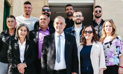 Aziz Kaya ve Belediye Meclis üyesi adayları resmi başvurularını gerçekleştirdi