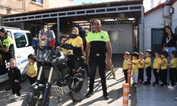 KÜÇÜCÜĞÜM OKUL ÖNCESİ VE ETÜT MERKEZİ’NDEN GÜZELYURT POLİS MÜDÜRLÜĞÜ’NE ZİYARET