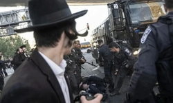 İsrail'de Haredi'nin gözaltına alınma girişimi, olaylar nedeniyle sonuçsuz kaldı
