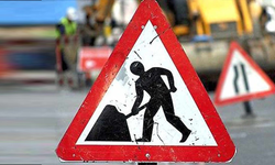 İskele-Kantara yolunda zemin düzeltme çalışması