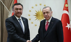 Erdoğan, Ömüraliyev ile görüştü