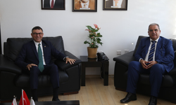 Bakan Sucuoğlu, Turkcell Genel Müdürü Küçüközdemir ve beraberindeki heyeti kabul etti