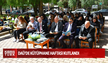 DAÜ'de Kütüphane Haftası kutlandı
