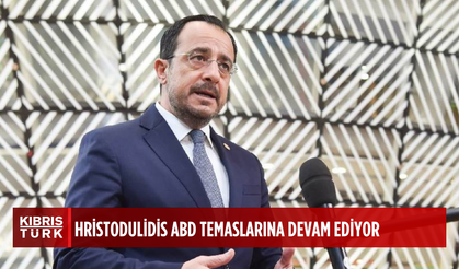 Hristodulidis ABD temaslarını sürdürüyor