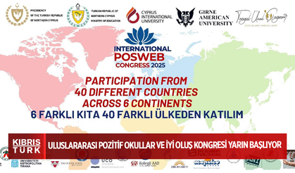 Uluslararası Pozitif Okullar ve İyi Oluş Kongresi yarın başlıyor