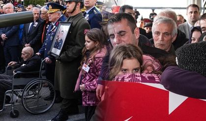 Şehit Pilot Binbaşı İbrahim Bolat İzmir'de son yolculuğuna uğurlandı
