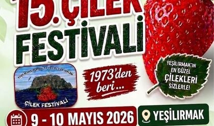 “15. Çilek Festivali” hafta sonu yapılıyor