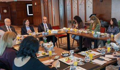 CTP Genel Başkanı İncirli, Ankara’da gazetecilerle bir araya geldi
