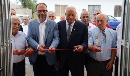 Gaziler derneği İskele şube binası törenle açıldı