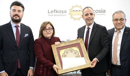 LTB Başkanı Mehmet Harmancı, Gaziantep Bşb. Başkanı Fatma Şahin ile görüştü