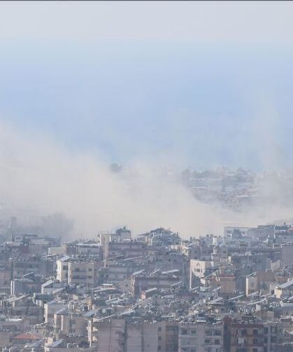 Lübnan'ın başkenti Beyrut'a hava saldırısı düzenledi