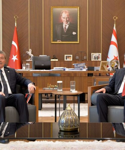 Erhürman, Üstel’i kabul etti