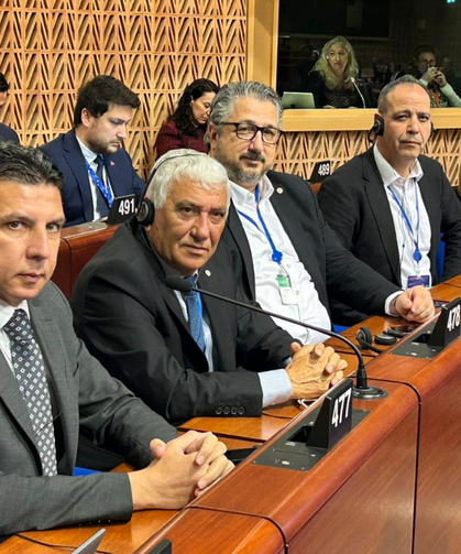 Strazburg’da Yerel ve Bölgesel Yönetimler Kongresi’ne katıldı