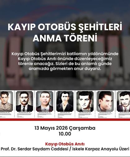Kayıp otobüs şehitleri katliamın yıldönümünde anılacak